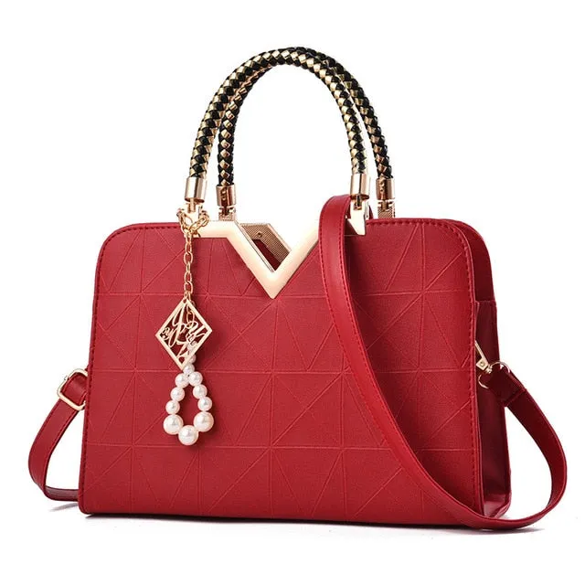 Pocket Zipper Woman Handbags Flap Famous