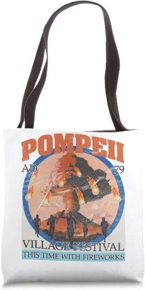Pompeii Village Festival, Volcanologist Volcanology Pompeii Tote Bag