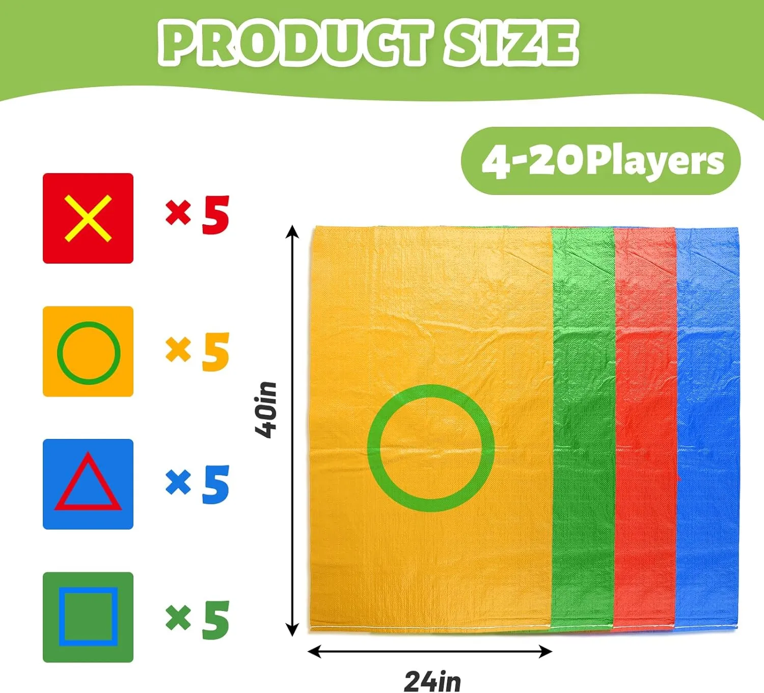 Potato Sack Race Bags, Easter Sack Race Bags for Adults and Kids Outdoor Games Backyard Games Party Birthday Games Carnival Field Day Lawn Family Reunion Games