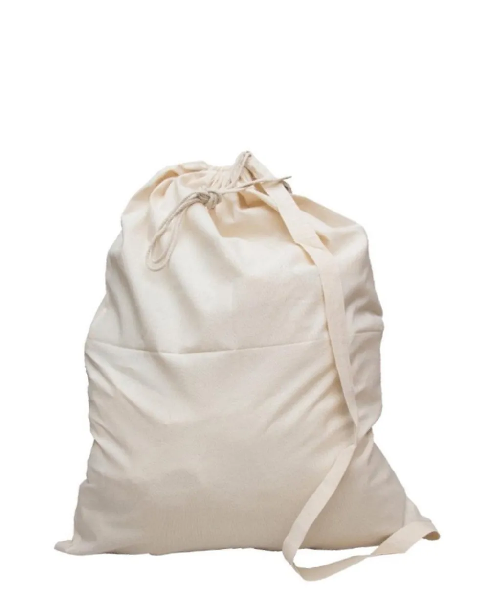 Premium Cotton Laundry Bags W/Shoulder Strap (Small-Medium-Large)