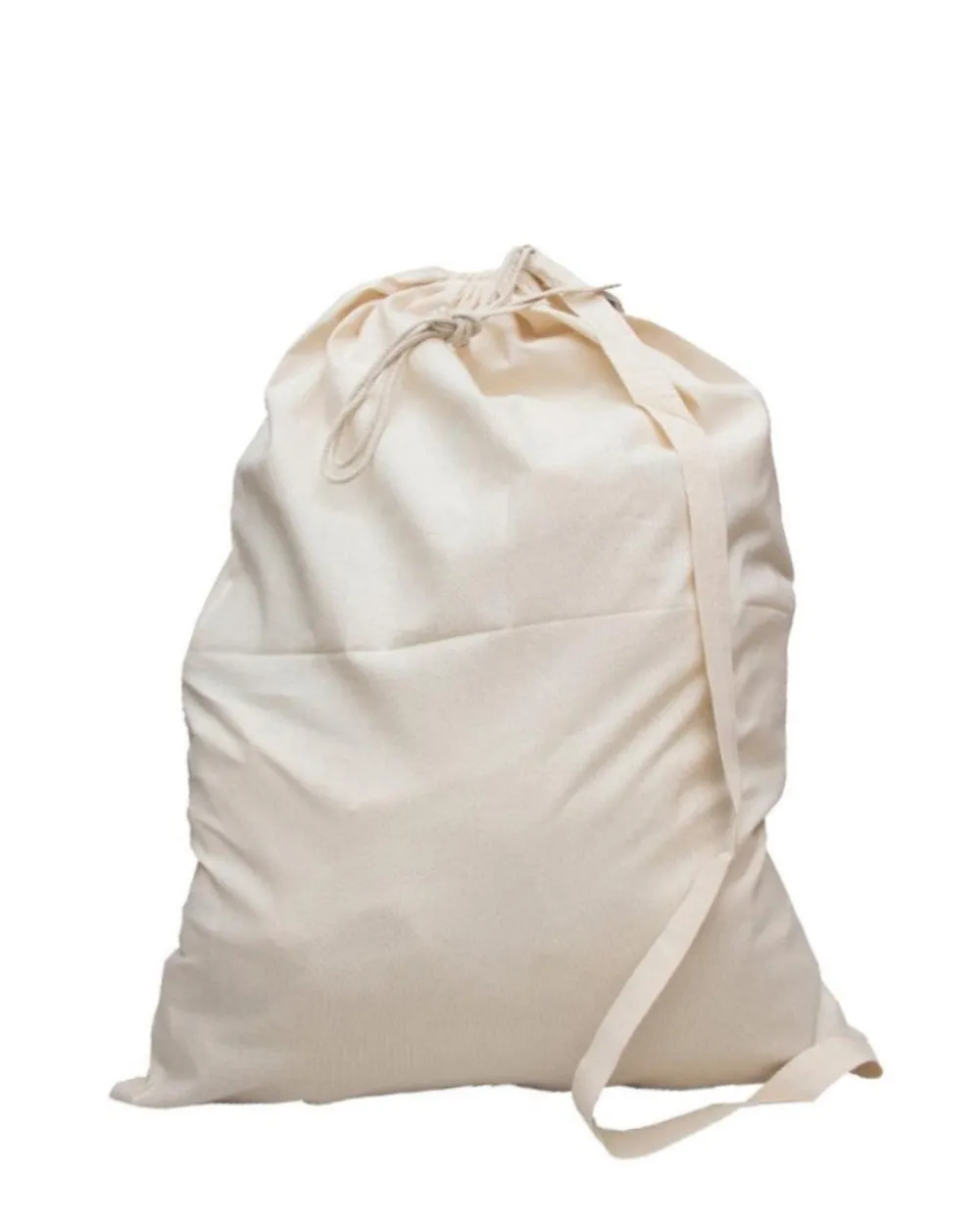 Premium Cotton Laundry Bags W/Shoulder Strap (Small-Medium-Large)