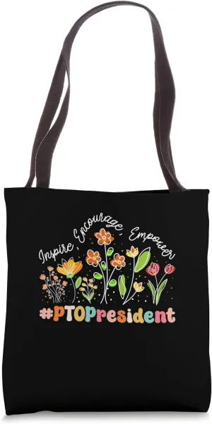 PTO President Appreciation Week Teacher Back to School Tote Bag