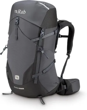 Rab Women's Exion ND Backpack - Comfortable Daypack for Hiking, Trekking, & Backpacking - Anthracite/Graphene - 35-Liter (Back Length - Small/Medium)