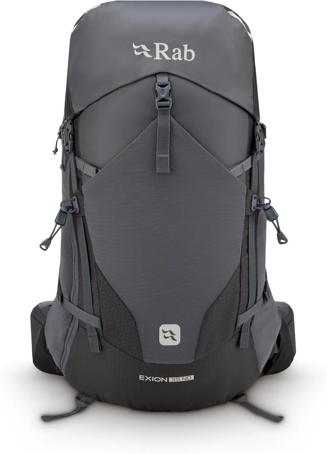 Rab Women's Exion ND Backpack - Comfortable Daypack for Hiking, Trekking, & Backpacking - Anthracite/Graphene - 35-Liter (Back Length - Small/Medium)