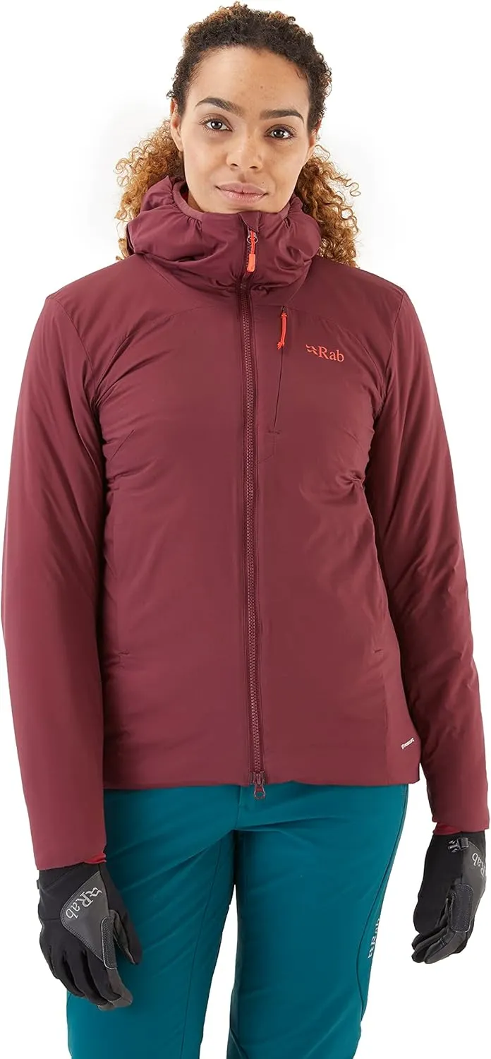 Rab Women’s Xenair Alpine Jacket Synthetic Insulated Coat for Hiking, Skiing, & Climbing