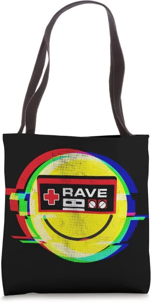 Rave Acid Techno Club House DJ Raver Festival Goa 303 Tote Bag