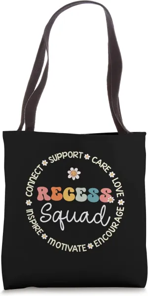 Recess Squad Appreciation Week Back to School Tote Bag