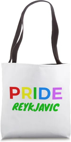 Reykjavik Pride Festival Iceland LQBTQ Pride Month Tote Bag