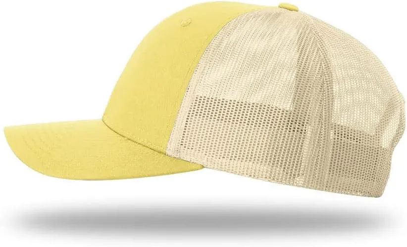 Richardson 115 Classic Low-Profile Design Adjustable Snapback Trucker Cap | Bulk Packs Available