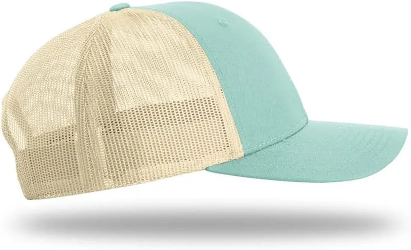 Richardson 115 Classic Low-Profile Design Adjustable Snapback Trucker Cap | Bulk Packs Available