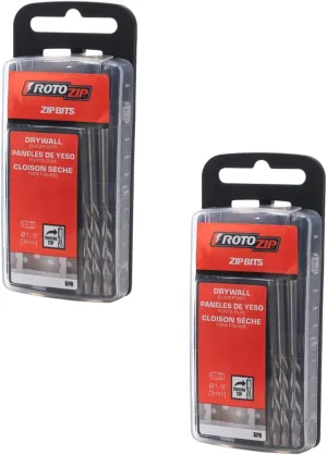 Roto-Zip 1/8" Guide Point Drywall Router Bits for Cutout Tools (16-Pack)
