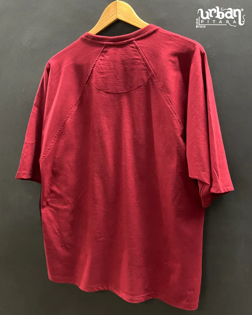 Ruined Magazines Oversized Raglan T-shirt
