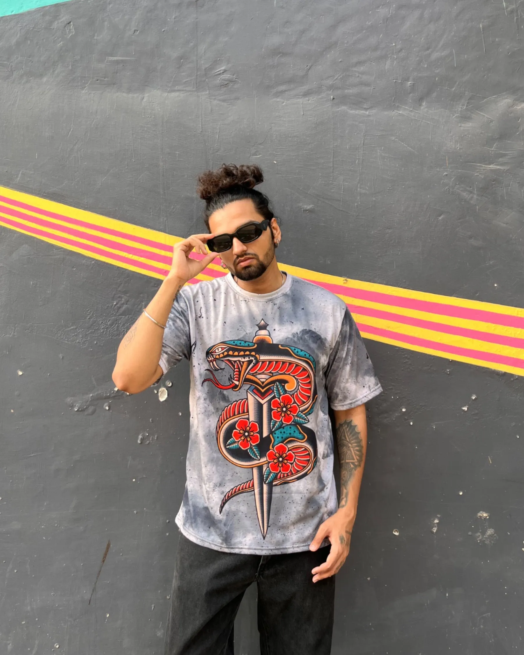 Rustic Viper Oversized T-shirt