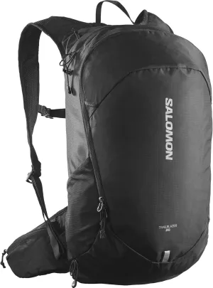 Salomon Unisex Trailblazer 20, Hiking & Trekking Backpack, 20-Liter - Black / Alloy - NS