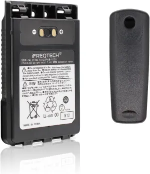 SBR-14LI 2200mAh Li-ion Battery Pack Compatible for Yaesu FT5DR VX-8R VX-8DR VX-8GR FT-1DR FT1XD FT-2DR FT-3DR Handheld radios FNB-102LI FNB-101LI Battery