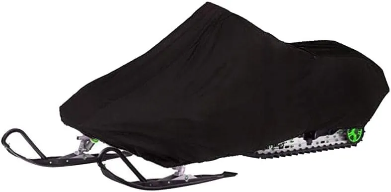 SBU 300D Snowmobile Travel and Storage Cover Compatible for 1998-1999 Arctic Cat Jag 340 Deluxe Sleds. Slush and Mud Protection