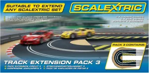 Scalextric C8512 Track Extension Pack 3 - Hairpin Curve 1:32 Scale Accessory by Scalextric