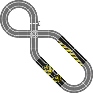 Scalextric Jump and Sideswipe Extension Pack 1:32 Slot Car Race Track Accessory C8194