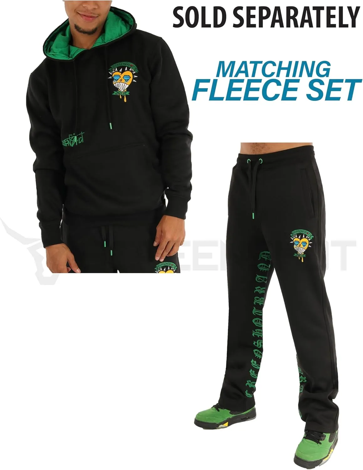 SCREENSHOT FLEECE HOODIE 3202 Mens Urban Streetwear Graffiti Embroidery Patch Fleece Pullover Hoodie Sweatshirt Top