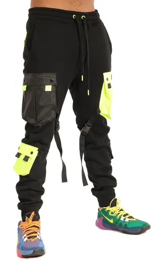SCREENSHOT Mens Urban NYC Graffiti Hip Hop Fleece Pants Active Fashion Drawstring Sweatpants Bottoms