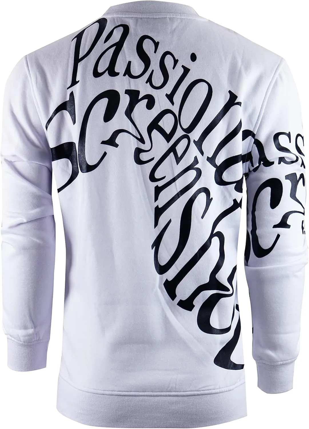 SCREENSHOT Mens Urban NYC Graffiti Hip Hop Fleece Pullover Active Fashion Crew Neck Sweatshirt Top