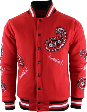 SCREENSHOT VARSITY JACKET 3202 Mens Streetwear Urban Padding Quilted Linning Heavy Fashion Jacket