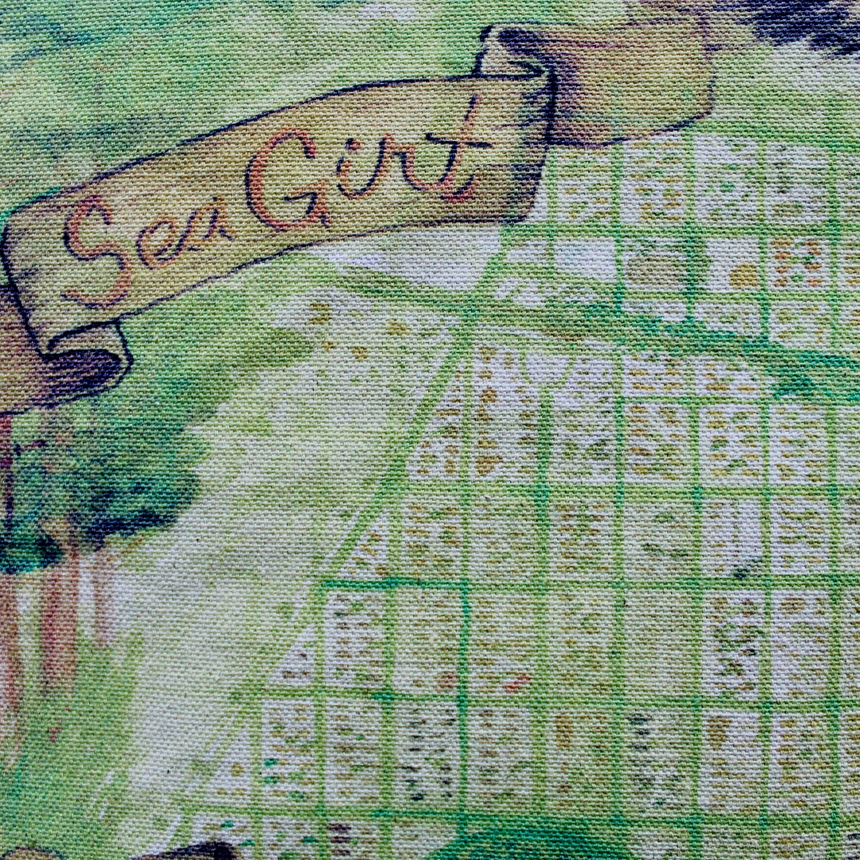 Sea Girt Map tote bag