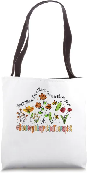 Sensory Integration Therapist Appreciation Week Back School Tote Bag