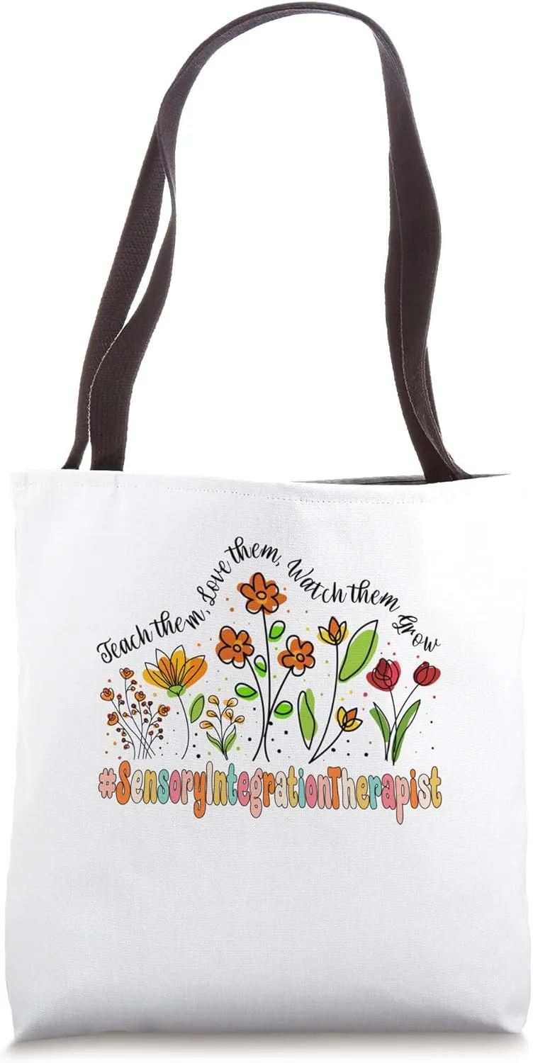 Sensory Integration Therapist Appreciation Week Back School Tote Bag