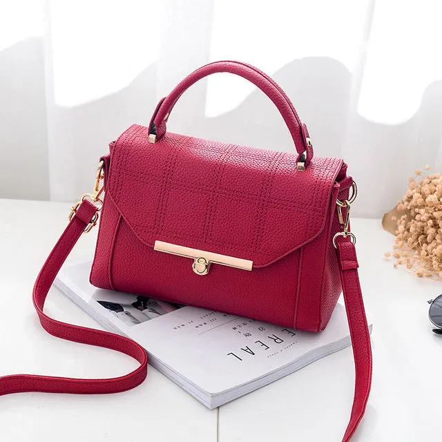 Sequined Small Red Women Shoulder Bag