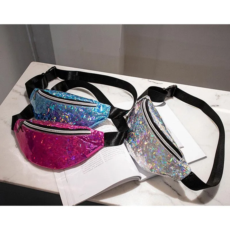 Sequins Holographic Fanny Pack