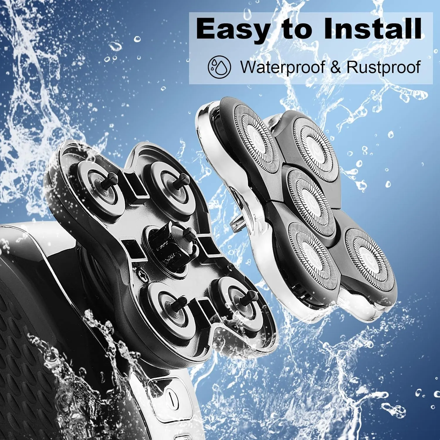 Shaver Replacment Heads Compatible with Remington Balder Pro XR7000 Head Shaver (2 Packs)