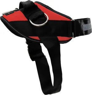 ShawnCo Essential Dog Harness, No-Pull Pet Vest with 3 Leash Clips, No Choke, Reflective, Adjustable and Padded, for Easy Walking and Training for Small, Medium and Large Dogs (Mustang Red, L)