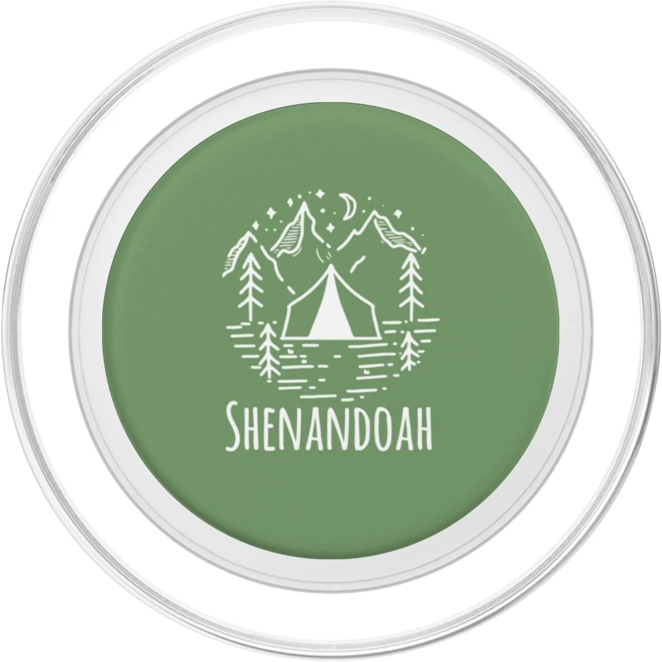 Shenandoah Virginia Camping Tent Rustic Mountains Wilderness PopSockets PopGrip for MagSafe