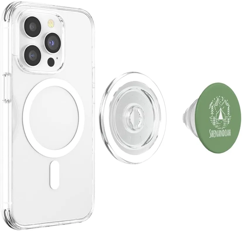 Shenandoah Virginia Camping Tent Rustic Mountains Wilderness PopSockets PopGrip for MagSafe
