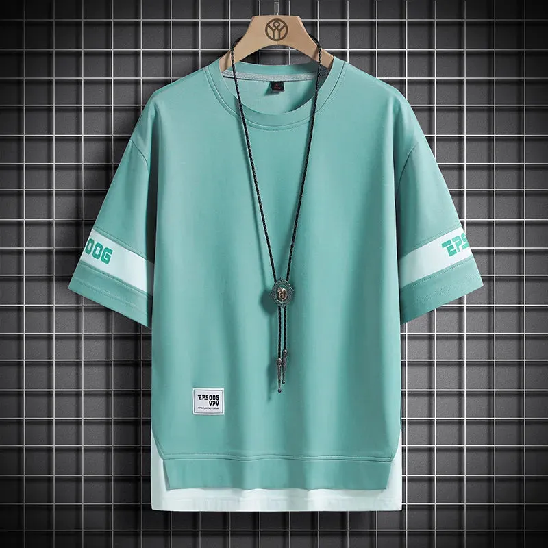 Short Sleeves Streetwear Hip Hop Oversize T shirt