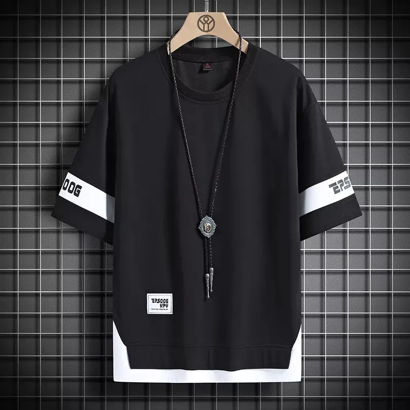 Short Sleeves Streetwear Hip Hop Oversize T shirt