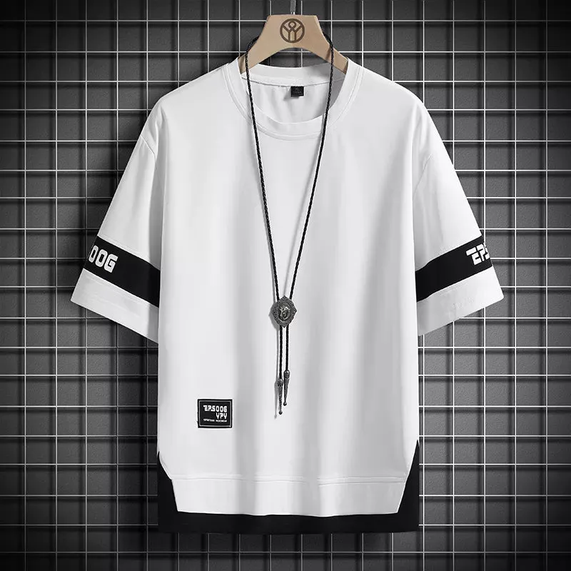 Short Sleeves Streetwear Hip Hop Oversize T shirt