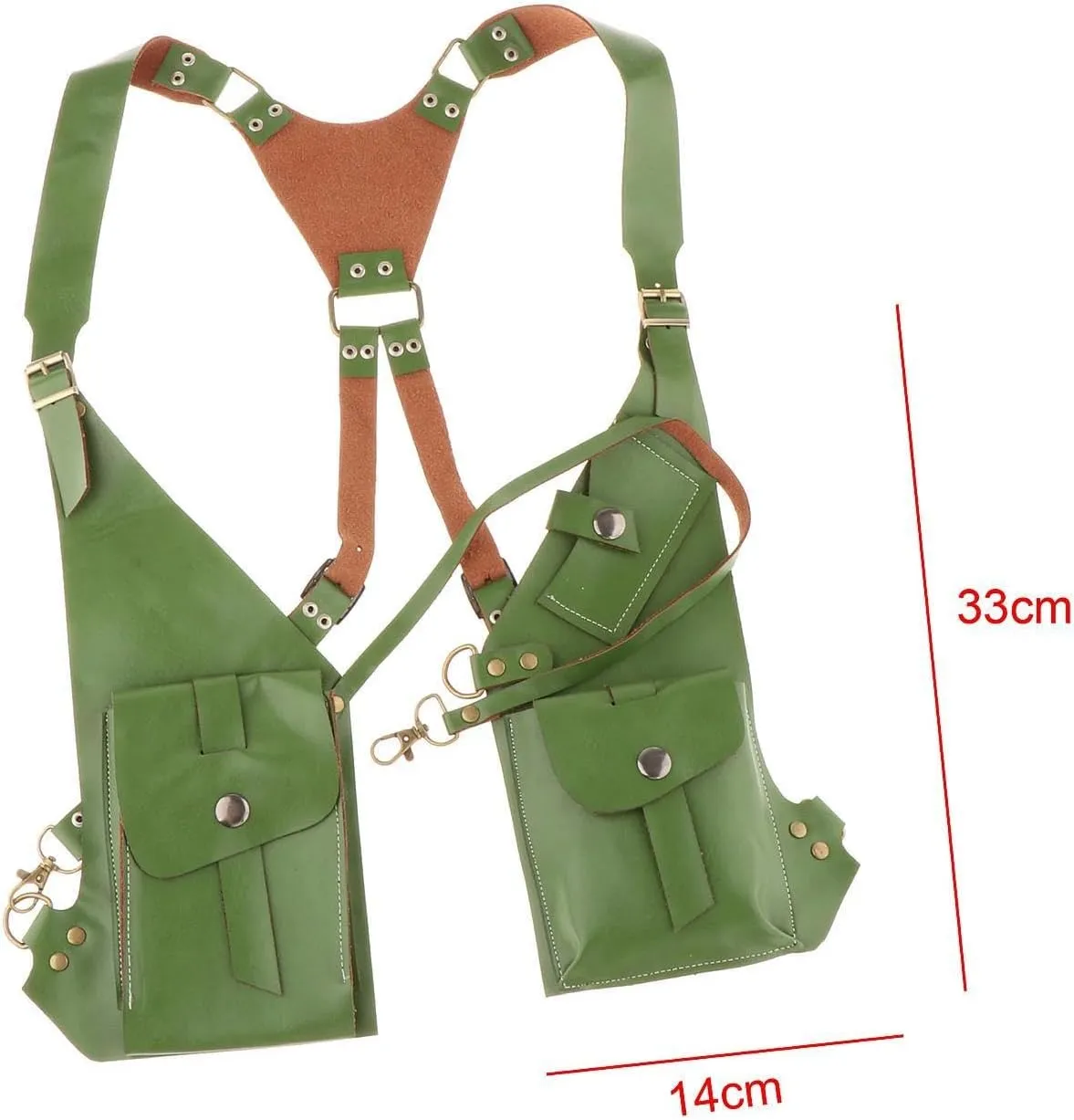 Shoulder Harness Bag Stylish Wallet Pouch for Street Camping Biking Short Trips