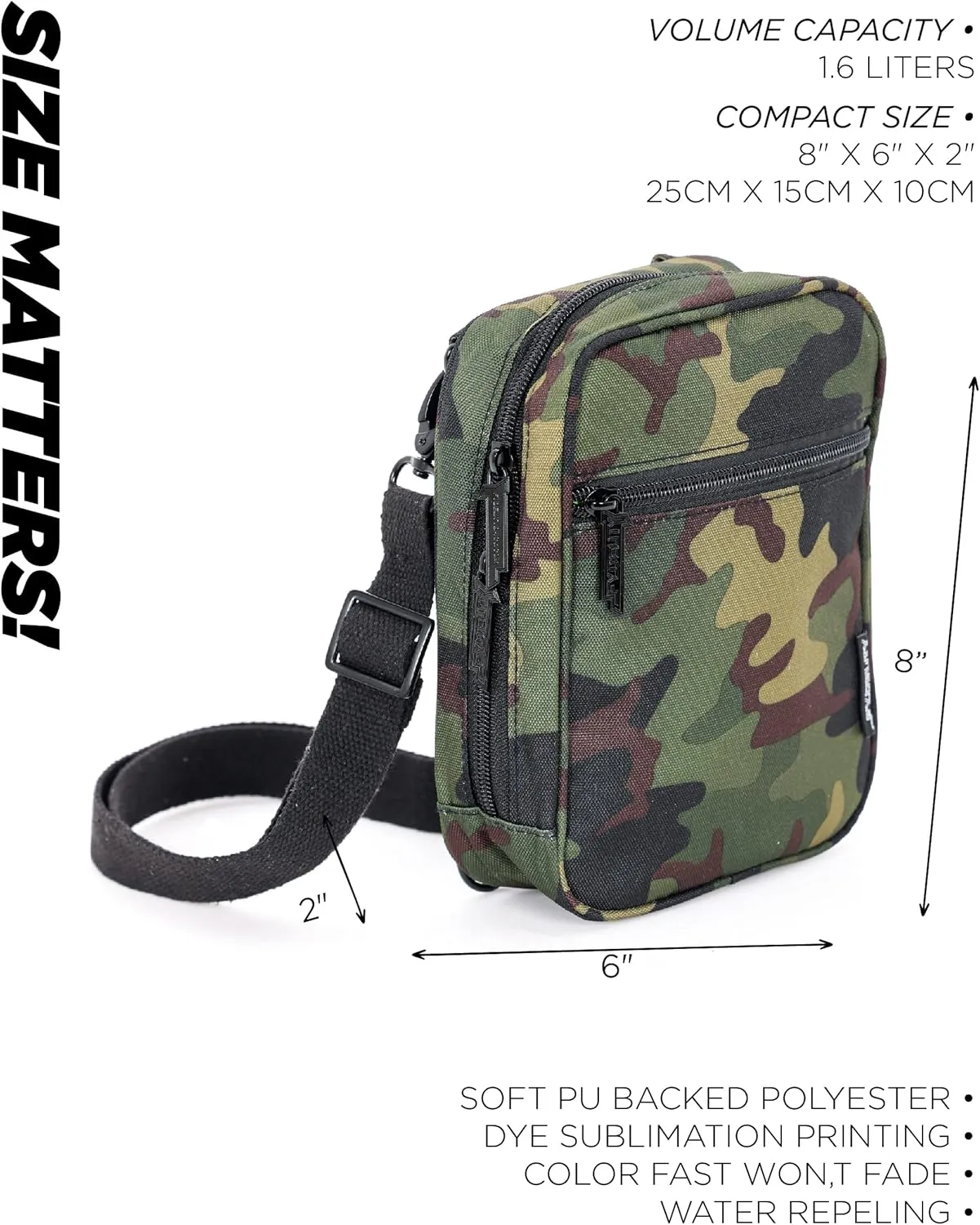 Small Crossbody Bag for Men & Women - Over the Shoulder Bag Sling Checkered Crossbody Bags Festival Concert Bag