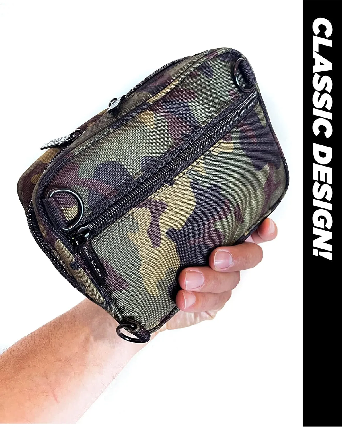 Small Crossbody Bag for Men & Women - Over the Shoulder Bag Sling Checkered Crossbody Bags Festival Concert Bag
