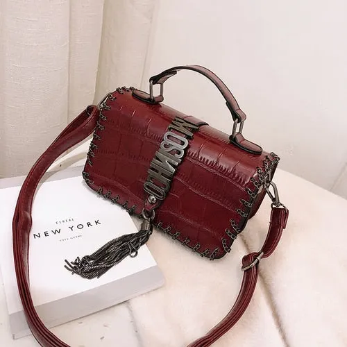 Small Last-minute opportunity Crossbody Women Bag Handbags Bags Women 2019 Flap Savings-packed Brand Shoulder Bags Tassel Purse Bag Fashion Leather Louis Messenger for