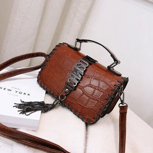Small Last-minute opportunity Crossbody Women Bag Handbags Bags Women 2019 Flap Savings-packed Brand Shoulder Bags Tassel Purse Bag Fashion Leather Louis Messenger for