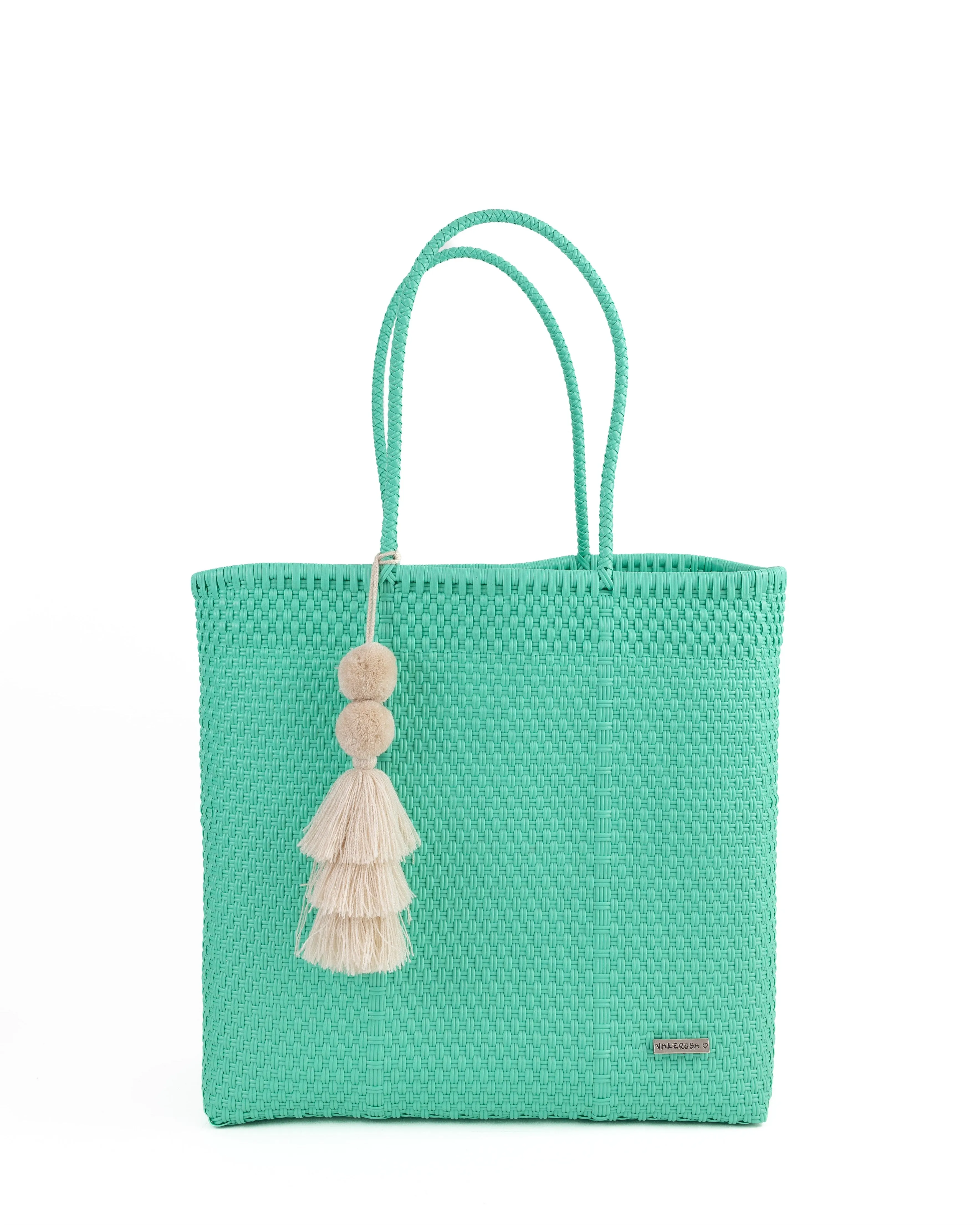 Solid Teal Jumbo Tote