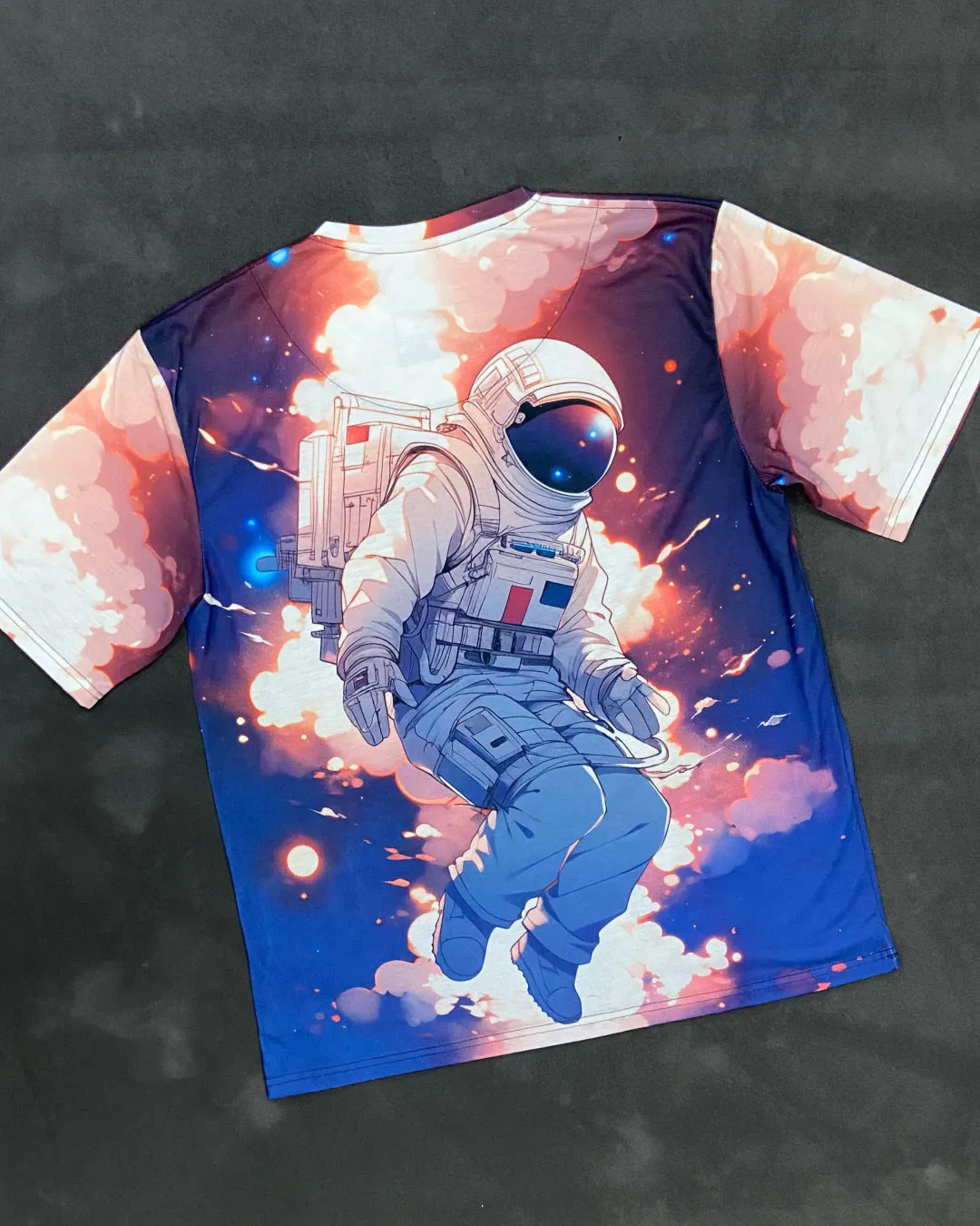 Spacesuit Abstract Oversized T-shirt