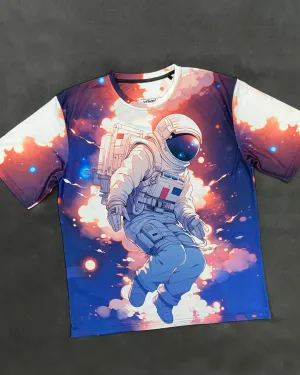 Spacesuit Abstract Oversized T-shirt
