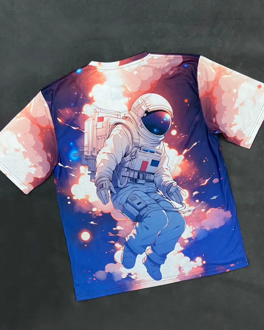 Spacesuit Abstract Oversized T-shirt