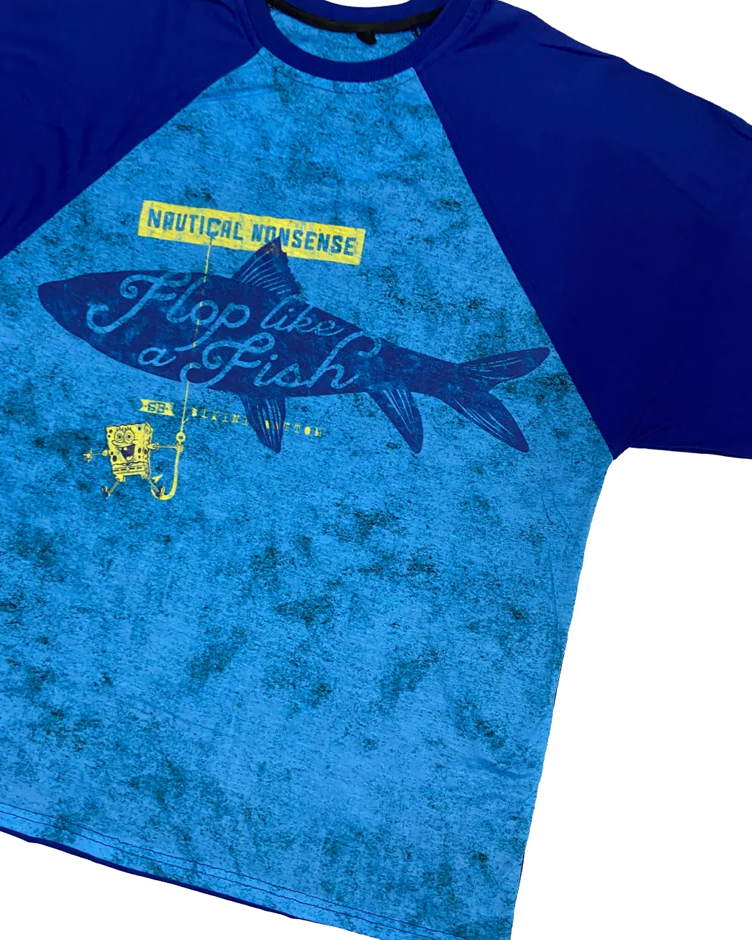 Spongebob Nautical Nonsense Oversized Raglan T-shirt
