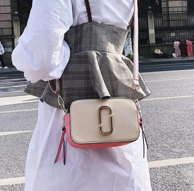 Square Handbag quality Fashion Black Trustworthy service Leather Women's Designer Messenger High Sequin Shoulder Luxury bag New bag 2019 Ladies Top selection PU