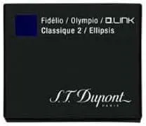 S.T. Dupont Fountain Pen Royal Blue Ink Refills 040112 (10 Packs of 6)
